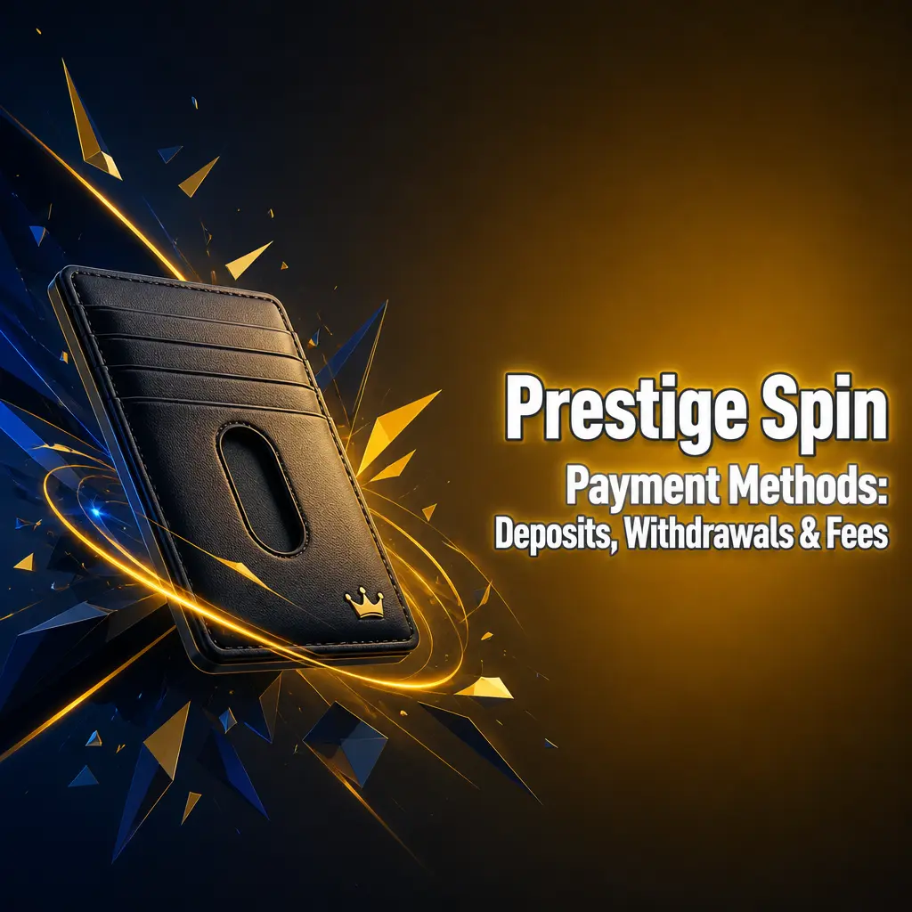 Prestige Spin Payment Methods: Deposits, Withdrawals & Fees